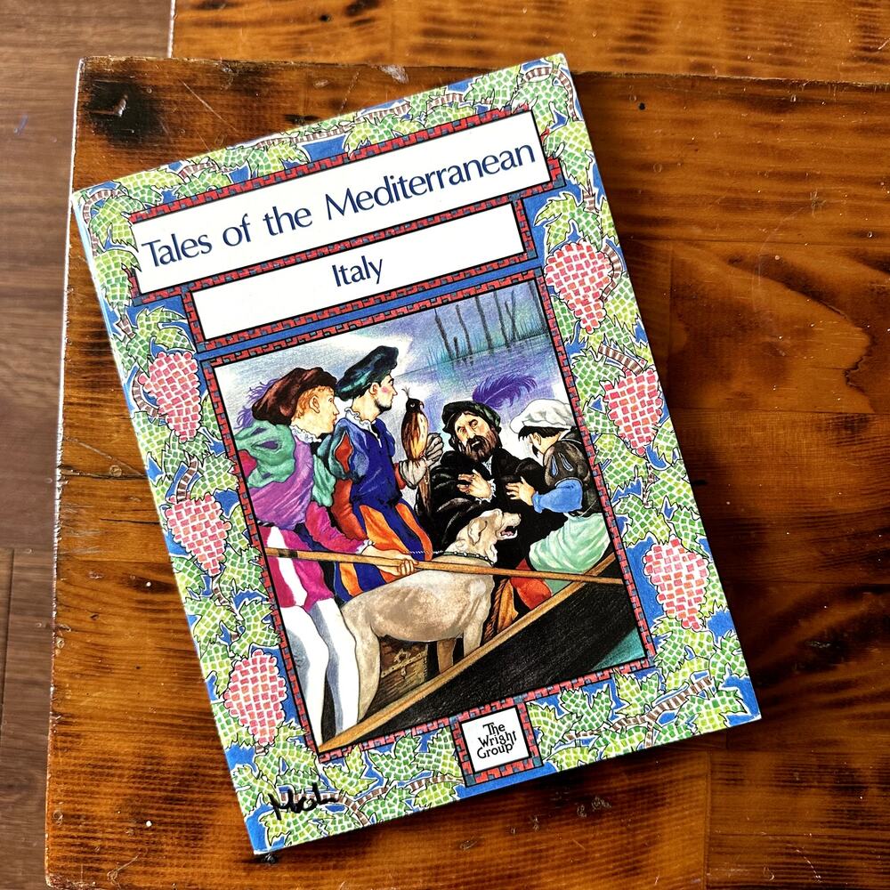 Vintage 1986 Tales Of The Mediterranean Italy Paperback Book